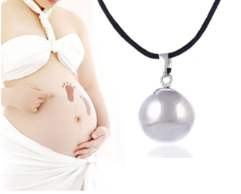 Piano Music Ball Necklace Pregnant Woman Bell Music Box Long Sweater Chain