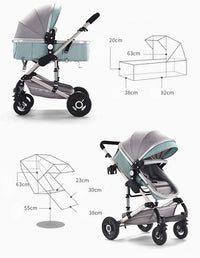 Baby Stroller That Can Sit Or Lie Down And Folds Easily