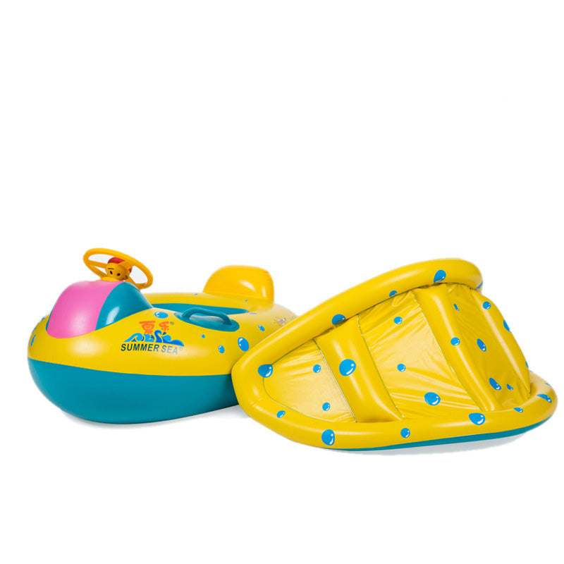 Thickening infant and child parent-child swimming ring