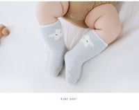 Mink Wool Newborn Thickened Socks