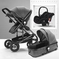 Baby Stroller That Can Sit Or Lie Down And Folds Easily