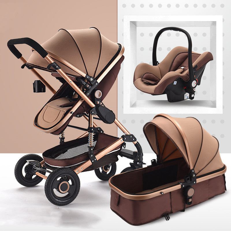 Baby Stroller That Can Sit Or Lie Down And Folds Easily