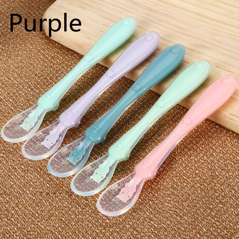 Baby Feeding Silicone Spoon