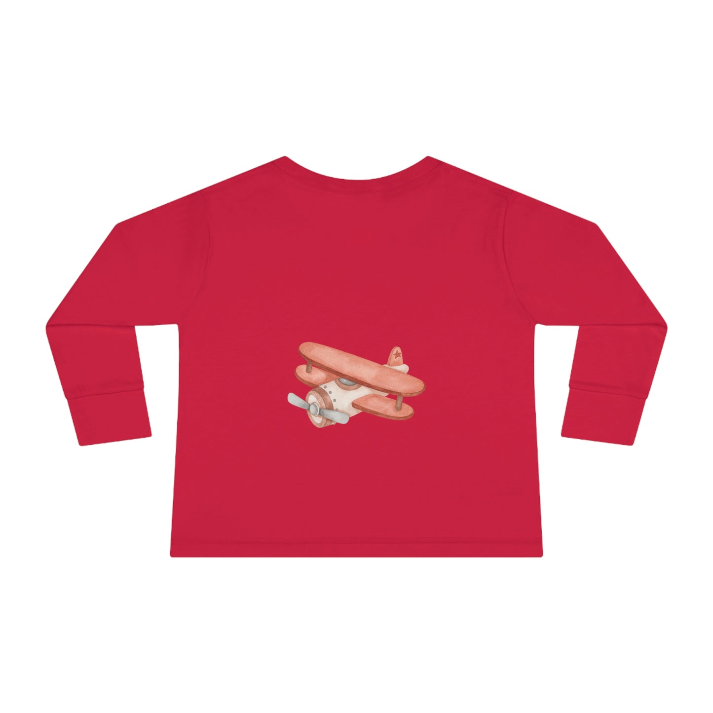 toddler-long-sleeve-tee-teddybear-airplane-red-backside