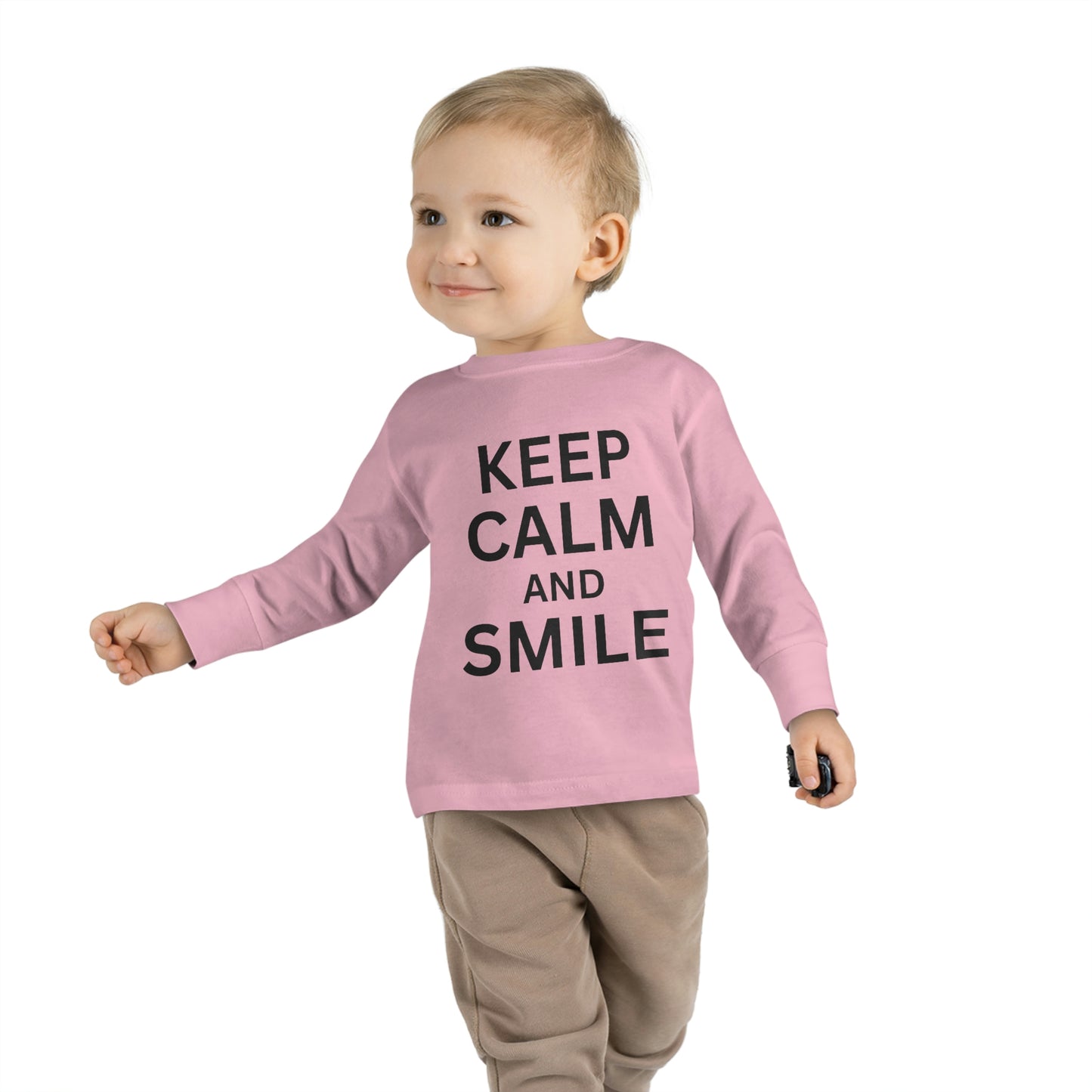 Toddler Long Sleeve Shirt Smile - Free Shipping – Sia & Jimini