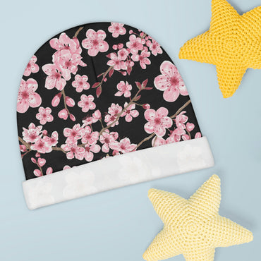 baby-hat-cherryblossom-black