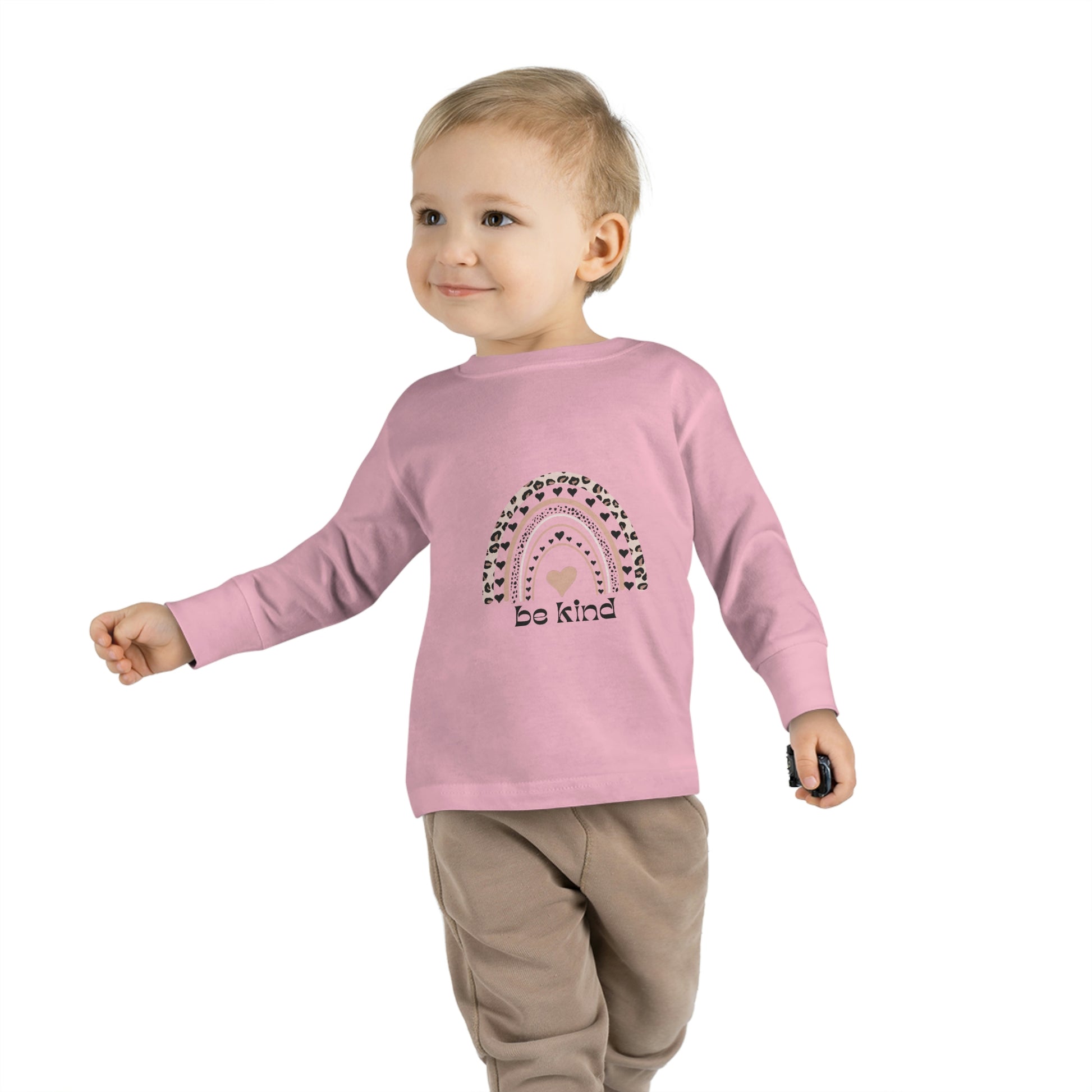 Toddler Long Sleeve Shirt Be Kind - Free Shipping – Sia & Jimini