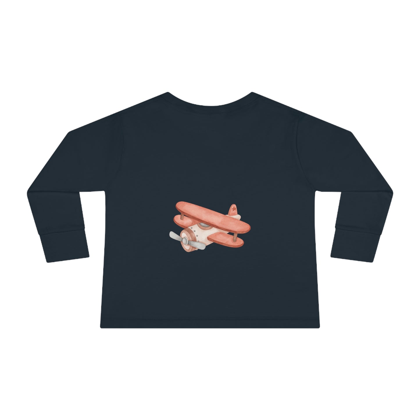 toddler-long-sleeve-tee-teddybear-airplane-navy-backside