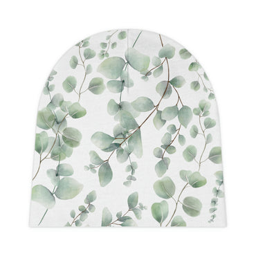 baby-hat-eucalyptus-leaves