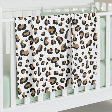 Baby Swaddle Blanket Leopard