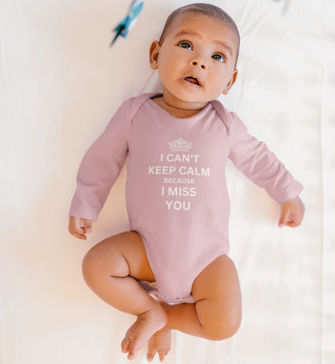     long-sleeve-onesie-cant-keep-calm-miss-you-pink