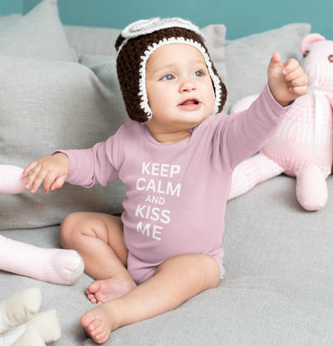 long-sleeve-onesie-keep-calm-and-kiss-me-pink