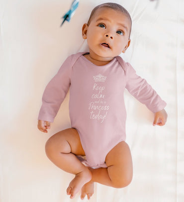 long-sleeve-onesie-keep-calm-princess-pink