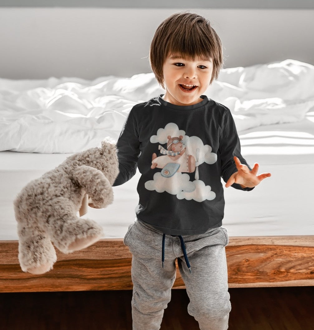 toddler-long-sleeve-tee-teddybear-airplane-black